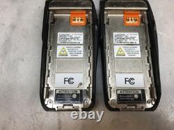 Lot de 2 radios bidirectionnelles Motorola XPR 6550 AAH55QDH9LA1AN avec 2x micros filaires sans batteries