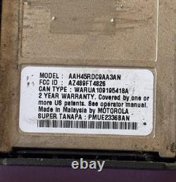 (Lot de 3) Radios bidirectionnelles Motorola PR860 UHF 16CH 4 Watts AAH45RDC9AA3AN