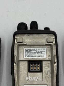 Lot de 3 radios bidirectionnelles Motorola CP200D AAH01JDC9JA2AN à lire