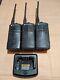Lot De 3 Radios Bidirectionnelles Motorola Rdu4100 Non Testées Avec Base De Chargeur