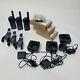 Lot De 3 Radios Numériques Bidirectionnelles Motorola Dlr1020 Avec Chargeurs +