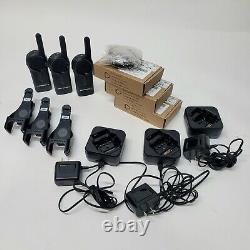 Lot de 3 radios numériques bidirectionnelles Motorola DLR1020 avec chargeurs +