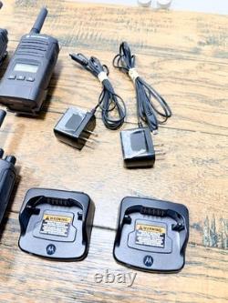 Lot de 4 radios bidirectionnelles Motorola RMU2080BDLAA RDX UHF Y375