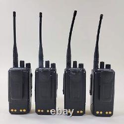 Lot de 4 radios bidirectionnelles Motorola XPR3500 et XPR3500e AAH02RDH9JA2AN