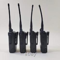 Lot de 4 radios bidirectionnelles Motorola XPR3500 et XPR3500e AAH02RDH9JA2AN