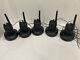Lot De 5 Radios Bidirectionnelles Motorola Bpr40 Avec 5 Chargeurs Aah84rcs8aa1an Testés