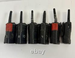 Lot de 6 radios bidirectionnelles Motorola RMU2040 4 canaux pièces / réparation