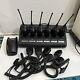 Lot De 6 Radios Bidirectionnelles Motorola Xts5000r H18ucf9pw6an 700/800mhz Avec Chargeur Et Microphone