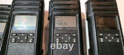 Lot de 6 radios bidirectionnelles numériques Motorola DTR700 DTR 700 et chargeurs
