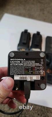 Lot de 6 radios bidirectionnelles numériques Motorola DTR700 DTR 700 et chargeurs