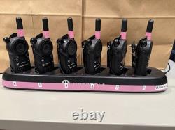 Lot de 6 talkies-walkies Motorola CLS1410 avec chargeur