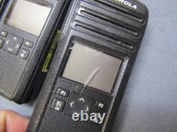Lot de cinq radios bidirectionnelles Motorola DTR700 DTS150NBDLAA 900 MHz en état de fonctionnement
