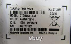 Lot de cinq radios bidirectionnelles Motorola DTR700 DTS150NBDLAA 900 MHz en état de fonctionnement