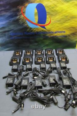 Lot de dix chargeurs Motorola Impres WPLN4243 A pour radios bidirectionnelles XPR6550 3500