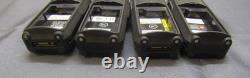 Lot de quatre radios bidirectionnelles numériques Motorola DTR650 900 MHz avec antenne