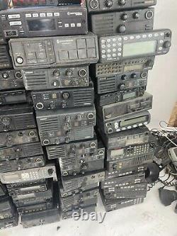 Lot de radios bidirectionnelles 135+ Motorola Kenwood Uniden Standard Radio Shack Grecom OEM