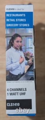 MOTOROLA CLS1410 Radio bidirectionnelle UHF 4 canaux 5 miles NEUF