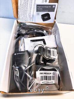 MOTOROLA RMU2040 Radio Professionnelle Bidirectionnelle UHF 4 Canaux Résistante à Usage Intensif NOIRE