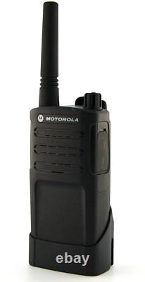 MOTOROLA RMU2040 Radio Professionnelle Bidirectionnelle UHF 4 Canaux Résistante à Usage Intensif NOIRE