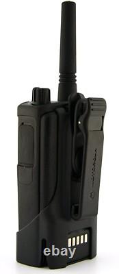 MOTOROLA RMU2040 Radio Professionnelle Bidirectionnelle UHF 4 Canaux Résistante à Usage Intensif NOIRE