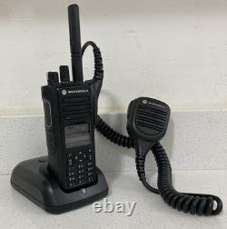 MOTOROLA XPR 7550e MOTOTRBO UHF 403-512 MHz TDMA radio bidirectionnelle numérique non testée