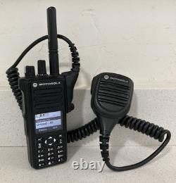 MOTOROLA XPR 7550e MOTOTRBO UHF 403-512 MHz TDMA radio bidirectionnelle numérique non testée