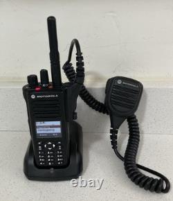 MOTOROLA XPR 7550e MOTOTRBO UHF 403-512 MHz TDMA radio bidirectionnelle numérique non testée