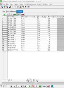 MOTOROLA XTS5000 FPP MODÈLE 3. TOUT LAPD/SIMPX/TAC, LASD, LOB PD, LACoFD, GMRS