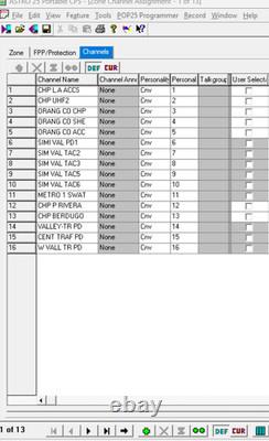 MOTOROLA XTS5000 UHF R2 FPP MODÈLE 3. LAPD/FBK/TAC, LASD, LOB PD, LACoFD, GMRS