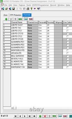 MOTOROLA XTS5000 UHF R2 FPP MODÈLE 3. LAPD/FBK/TAC, LASD, LOB PD, LACoFD, GMRS