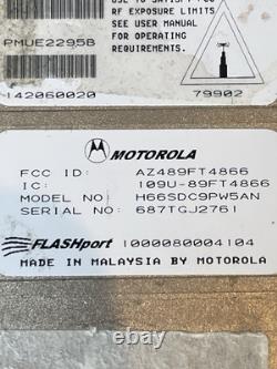 MOTOROLA XTS 1500 UHF 450-520 MHz Nouvelle Batterie/Antennes Programmation Gratuite
