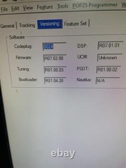 MOTOROLA XTS 1500 UHF 450-520 MHz Nouvelle Batterie/Antennes Programmation Gratuite