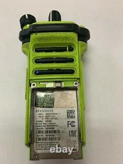 Motorola Apx6000xe Uhf1 380-470mhz P25 Digital Handheld Radio Tdma Gps Is / Fm
