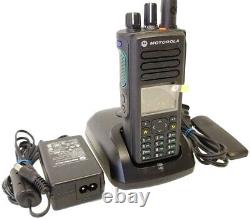 Motorola Apx 900 3.5 P25 Tdma Phase II Radio À Deux Voies 9600 Fpp Gps Bluetooth Wifi