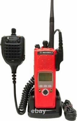Motorola Astro Xts 5000 II Vhf Numérique P25 Radio À Deux Voies Aes Des Adp MIC Gps