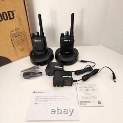 Motorola Bearcom BC300D Radios numériques UHF DMR Lot de 2 Talkie-walkies