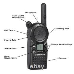 Motorola CLS1110 Radio Bidirectionnelle Noire