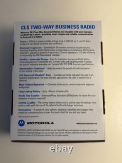 Motorola CLS1410 radio bidirectionnelle professionnelle UHF 1 watt à 4 canaux