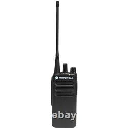 Motorola CP100D Radio Portable Analog UHF Non-Affichage, Bi-Directionnel, 16 Canaux, 4