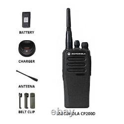 Motorola Cp200d-hk208 16 Canaux Radio Portables À Deux Voies (paquet Simple)