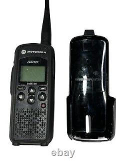 Motorola DTR550 Radio bidirectionnelle portable numérique noire (sans chargeur) LIRE