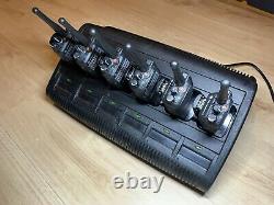 Motorola Dp3400 Uhf X 6 Radios Bidirectionnelles Avec Batteries Et Impres Multi Chargeur