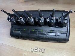 Motorola Dp3400 Uhf X 6 Radios Bidirectionnelles Withbatteries Et Impres Multi Charger