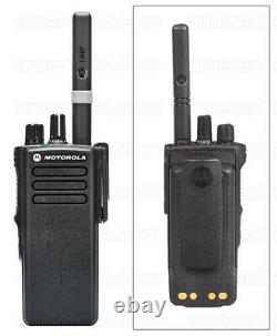 Motorola Dp4400e Uhf Digital Two Way Radio Walkie Talkie Dmr Sans Chargeur