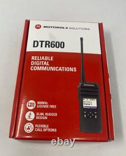 Motorola Dtr600 Digital Modèle Radio À Deux Voies Dts130nbdlaa