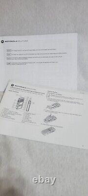 Motorola Dtr700 Radio Numérique À Deux Voies 50 Channel 900 Mhz Avec Accessoires