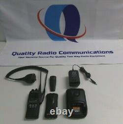 Motorola Ht1250 450-512 Mhz Uhf Radio À Deux Voies W Impres & MIC Aah25sdf9aa5an
