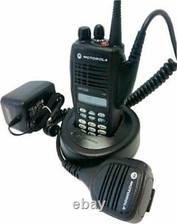 Motorola Ht1250 Vhf Two Way Radio 136-174 Mhz Police Fire Ems MDC Aah25kdh9aa6an