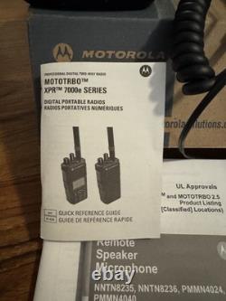 Motorola MOTOTRBO XPR 7000e Radio Portable Numérique Bidirectionnel