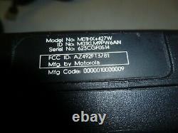 Motorola Mcs2000 110 Watt 146-174 Mhz Vhf Dual Head Two Way Radio M01klm9pw6an G